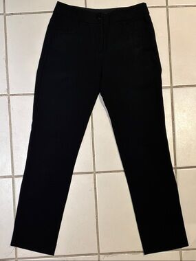 CHANEL Men's Black Slim Dress Pants